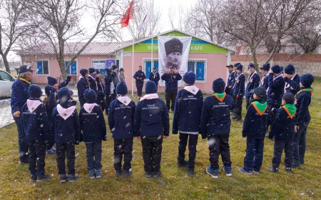 Tepebaşı İklim İzcileri’nden Doğa ve Bilinç Dolu Kış Kampı