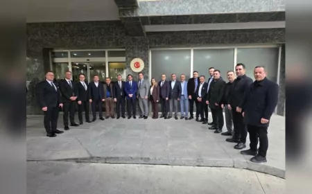 Tokat Heyeti Kardeş Şehir Projesi Kapsamında Musul’a Gitti
