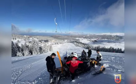 JAK Timleri Uludağ'da Mahsur Kalan Vatandaşlara Müdahale Etti