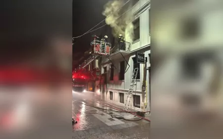 İtfaiyenin Zamanında Müdahalesi Uzunsokak’ta Büyük Bir Yangını Önledi