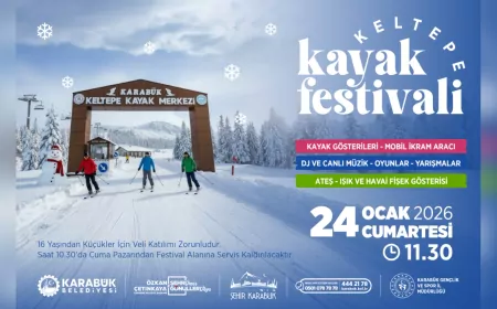 Karabük’te İlk Kez Kayak Festivali Düzenleniyor