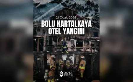 Zafer Partisi: Kartalkaya Faciasının Sorumluları Ortaya Çıkmadan Vicdanlar Rahat Etmeyecek