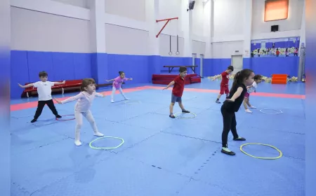 Tepebaşı’nda Çocuklar Jimnastik ile Sağlıklı Gelişiyor