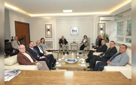 Başkan Ayşe Ünlüce’den ESO ve EOSB’ye Ziyaret: Eskişehir’in Geleceği İçin Güç Birliği