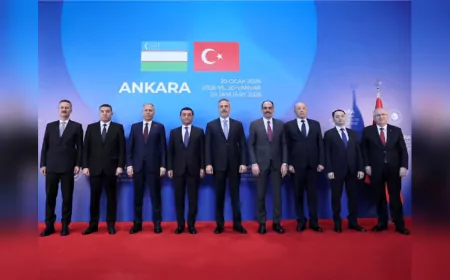 Türkiye ve Özbekistan Arasında Kapsamlı Stratejik Ortaklık Güçleniyor