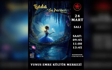 Linda ve Su Perileri Müzikali Eskişehir’de Sahne Alıyor