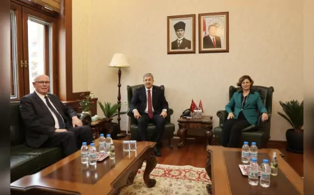 Başkan Ünlüce ve Başkan Kurt’tan Vali Yılmaz’a “Hayırlı Olsun” Ziyareti