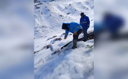 VASKİ Ekipleri Zorlu Coğrafyada İçme Suyu İçin Seferber Oldu