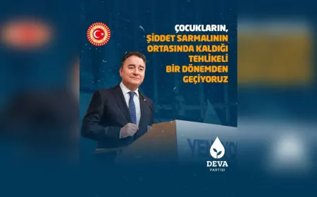 Ali Babacan: Çocukları Şiddetin Merkezine Sürükleyen Karanlık Sorgulanmalı