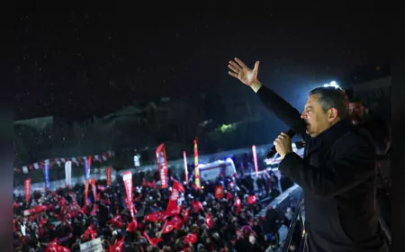 Özgür Özel’den Dikkat Çeken Mesaj