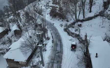 Balıkesir Büyükşehir Belediyesi Karla Mücadelede 7/24 Sahada