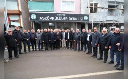 Başkan Büyükakın, Körfez Taşköprülüler Derneği’ni Ziyaret Etti