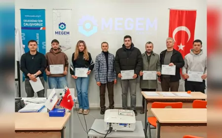 MEGEM’de 47. Dönem Mezuniyet Coşkusu