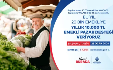 İBB’den Emeklilere 200 Milyon TL Destek