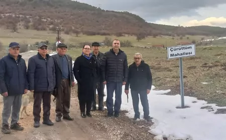 CHP Seyitgazi İlçe Başkanlığı'ndan Mermer Ocağı Projesine Tepki