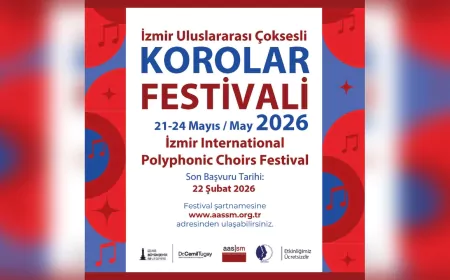 5. İzmir Uluslararası Çoksesli Korolar Festivali İçin Geri Sayım Başladı