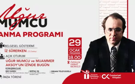 Uğur Mumcu Tepebaşı’nda Anılacak