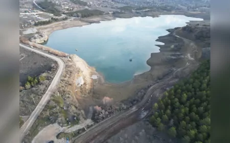 Çomar Barajı’nda Ulaşım ve Rekreasyon Yatırımı Sürüyor