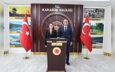 Vali Nurtaç Arslan’dan Karabük Valisi Oktay Çağatay’a Ziyaret