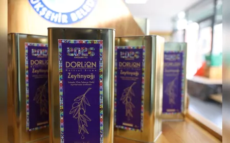 Yeni Hasat Dorlion Zeytinyağı “2026 Eskişehir Yılı” Etiketiyle Raflarda