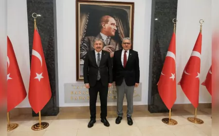 Eskişehir OSB’den Vali Dr. Erdinç Yılmaz’a Hayırlı Olsun Ziyareti