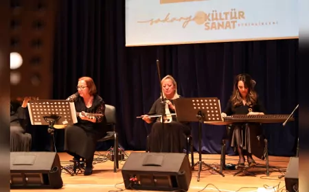 Sakarya Büyükşehir’den Kadınlara Özel Sanat Gecesi