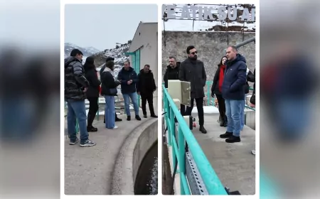 Gümüşhane Üniversitesinden Atık Su Arıtma Tesisine Ziyaret