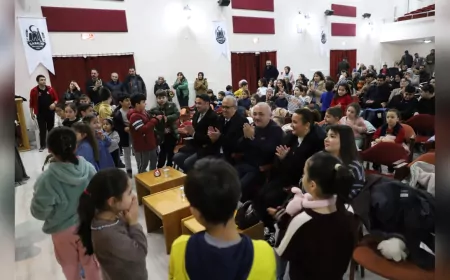 Başkan Esen’den Karne Hediyesi: Bin Çocuk Tiyatroyla Buluştu