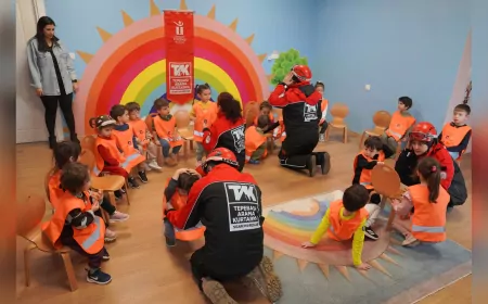 Tepebaşı’nda Miniklere Afet Bilinci Aşılanıyor