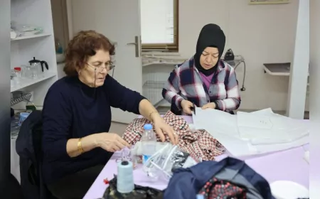 Odunpazarı’nda Kadınlar Giyim Atölyesiyle Güçleniyor