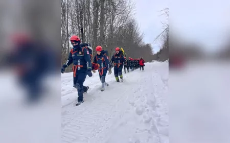 Kocaeli İtfaiyesi’nden Nefes Kesen Kış Tatbikatı