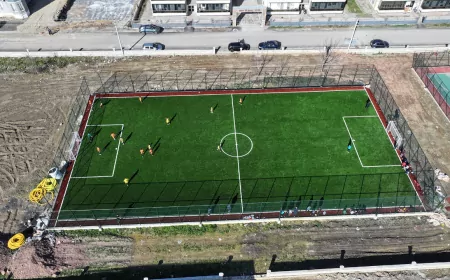 Hanlıköy’de Sporun Kalbi Atıyor: Çocuklar Yeni Sahalara Kavuştu
