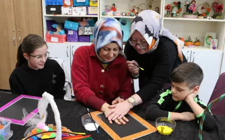 Ara Tatilde Sanat, Oyun ve Hayal Gücü SGM’de Buluştu