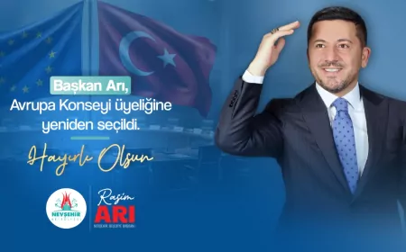 Başkan Rasim Arı, Avrupa Konseyi Üyeliğine Yeniden Seçildi