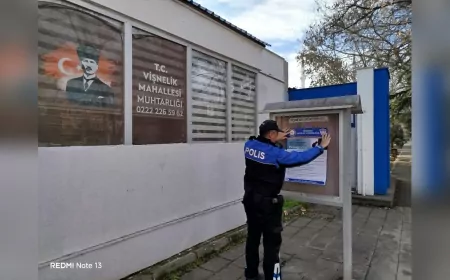 Toplum Destekli Polislikten Dolandırıcılığa Karşı Bilgilendirme Atağı