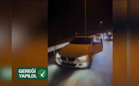 Trafikte Yarış Yapan Sürücüler Yakalandı