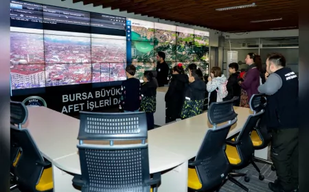 Bursa’da Çocuklara Afet Bilinci Eğlenceli Atölyeyle Aşılanıyor