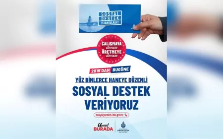 İstanbul’da Sosyal Destek Seferberliği
