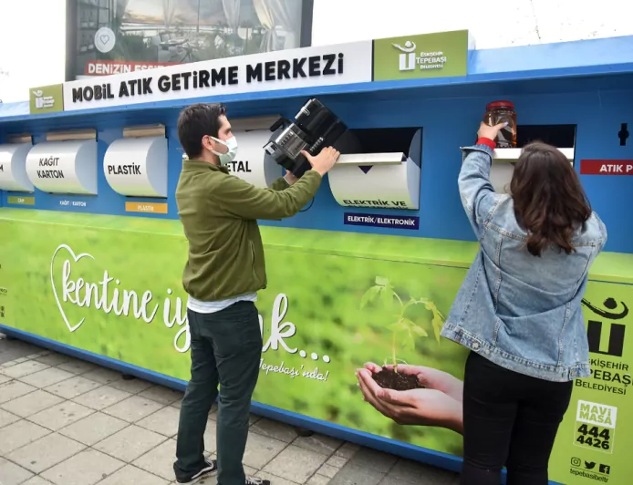 Tepebaşı Belediyesi’nden 2025’te 6,4 Milyon Kilogram Atık Geri Dönüşüme Kazandırıldı