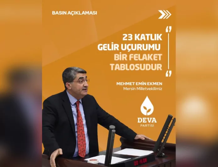 Ekmen’den Gelir Eşitsiliği Uyarısı: “Artan Gelir Kimlerin Cebine Giriyor?”