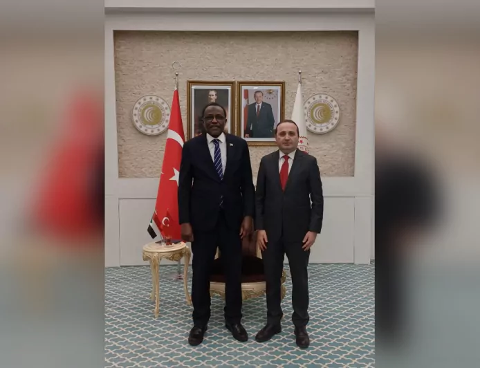 Bakan Yardımcısı Mustafa Tuzcu, Sudan’ın Ankara Büyükelçisi Eltayeb’i Kabul Etti
