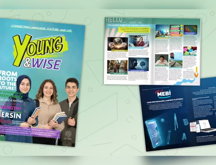 Liseli Gençler “Young and Wise” Dergisinde Buluşuyor