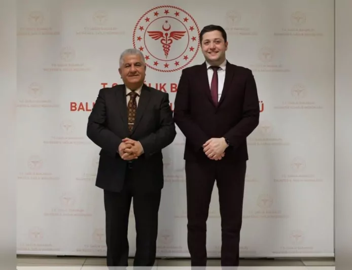 İl Millî Eğitim Müdürü Selahattin Kal’dan İl Sağlık Müdürü Dr. Miraç Çavdar’a İade-i Ziyaret