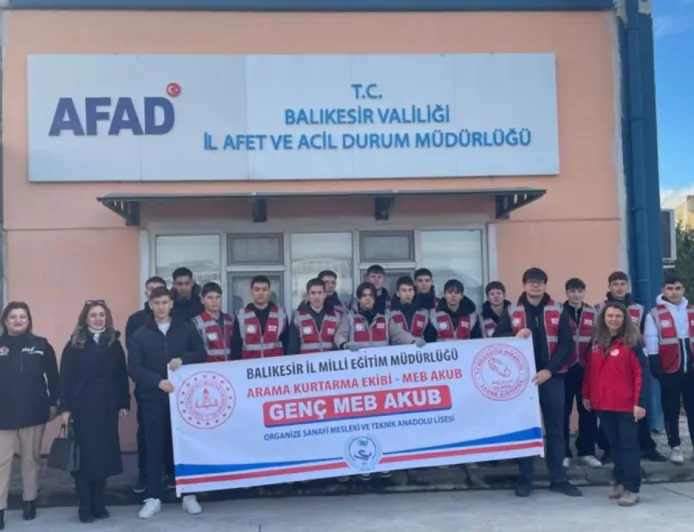 Genç MEB AKUB Ekipleri Balıkesir’de Saha Görevinde