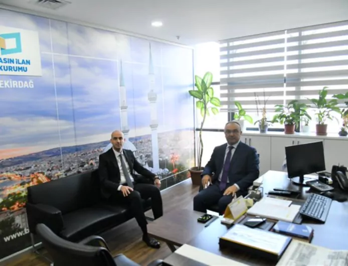 Vali Recep Soytürk’ten Basın İlan Kurumu’na İade-i Ziyaret