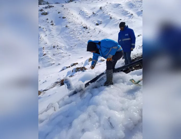 VASKİ Ekipleri Zorlu Coğrafyada İçme Suyu İçin Seferber Oldu