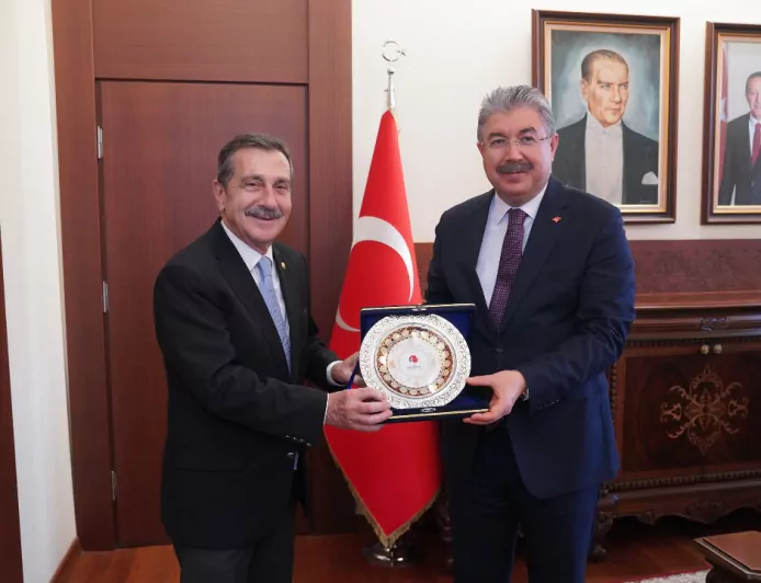 Başkan Ataç’tan Vali Yılmaz’a Hayırlı Olsun Ziyareti