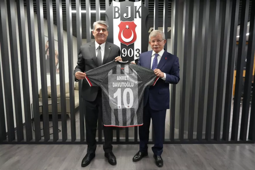 Gelecek Partisi Heyetinden Beşiktaş Kulübü’ne Ziyaret