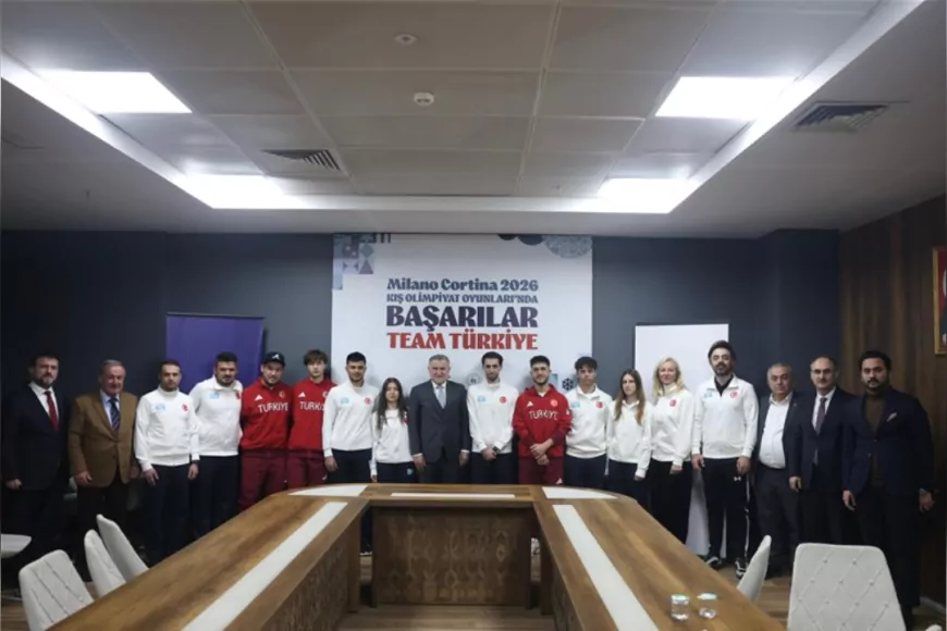 Bakan Osman Aşkın Bak, 2026 Kış Olimpiyatları’na Katılacak Milli Sporcuları Kabul Etti