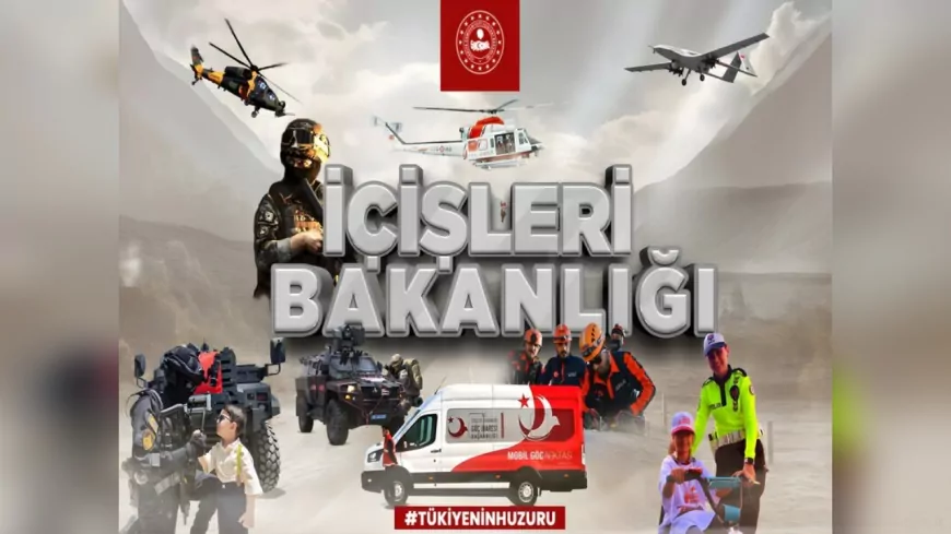 Bakan Ali Yerlikaya: “2026 Yılında da Huzur ve Güvenlik İçin Aynı Kararlılıkla Çalışacağız”